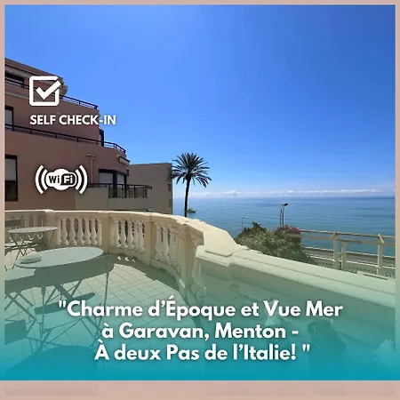 10' Monaco - 10' Italia - Incantevole Vista Mare Appartamento *